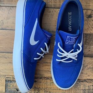 NIKE SB ZOOM STEFAN JANOSKI SNEAKER ROYAL BLUE EUC